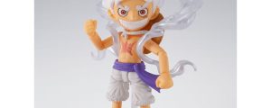Figura S.H. Figuarts Monkey D Luffy Gear 5 One Piece 7,5cm