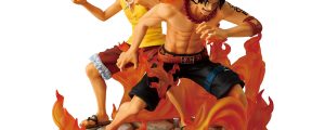 Figura Ichibansho Ace & Luffy Dramatic Memories One Piece 15cm