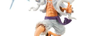 Figura Monkey D Luffy Gear 5 Grandista One Piece 25cm