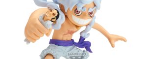 Figura Monkey D. Luffy vs Borsalino Mega World Collectable One Piece 13cm