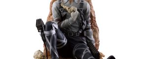 Figura Ichibansho Levi Battle of Heaven and Earth Mega Impact Attack on Titan 11cm