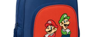 Mochila Mamma Mia Super Mario Bros 38cm adaptable
