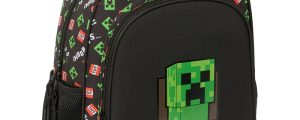 Mochila Minecraft 38cm adaptable