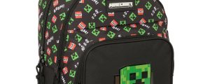Mochila Minecraft 42cm adaptable