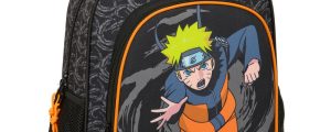 Mochila Naruto Shippuden 38cm adaptable