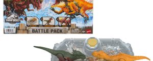 Set 2 Dinosaurios Dino Reveal Battle Pack Jurassic World surtido