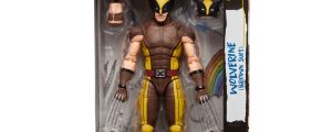 Figura Wolverine Brown Suit Deadpool & Wolverine Marvel Legends Series 15cm