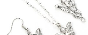 Set colgante + pendientes Evenstar El Señor de los Anillos