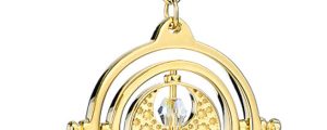 Charm Giratiempos Harry Potter plata baño oro