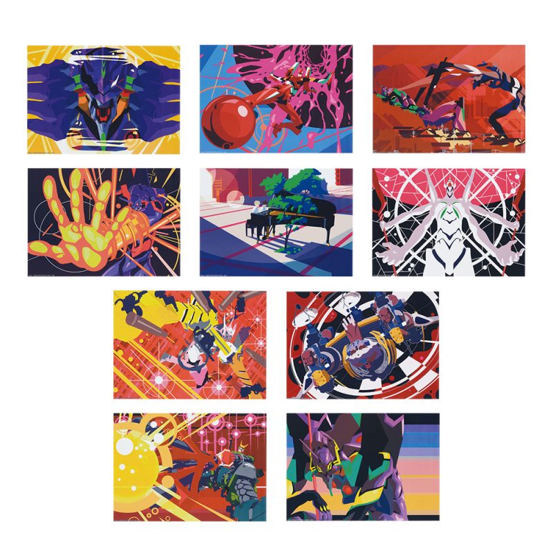 Evangelion Operation Yamato! ICHIBAN KUJI G POSTER Y STICKERS