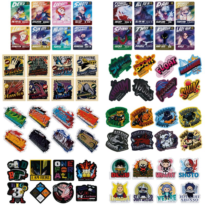 My Hero Academia Conflicting Thoughts ICHIBAN KUJI J STICKERS