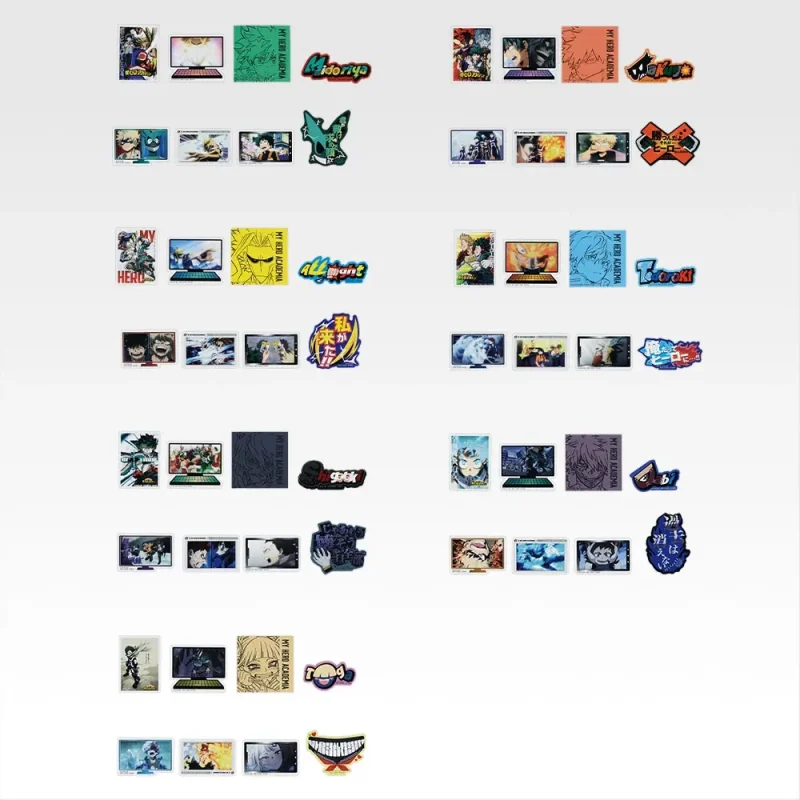 My Hero Academia Further Beyond ICHIBAN KUJI L STICKERS