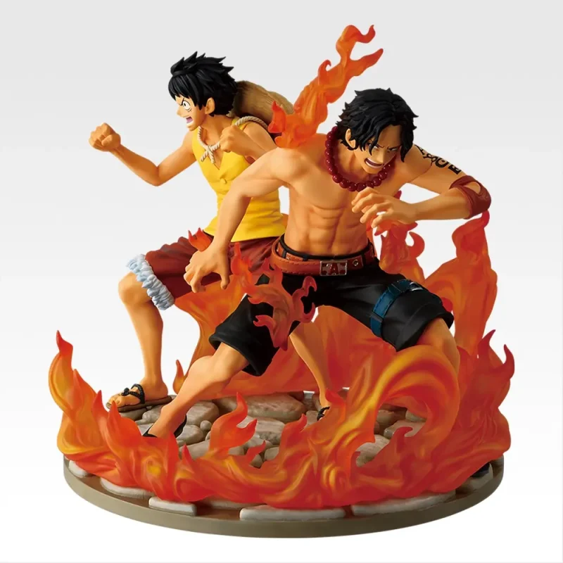 One Piece dramatic memories ICHIBAN KUJI X LAST ONE ACE & LUFFY